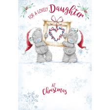 Lovely Daughter Me to You Bear Christmas Card Image Preview